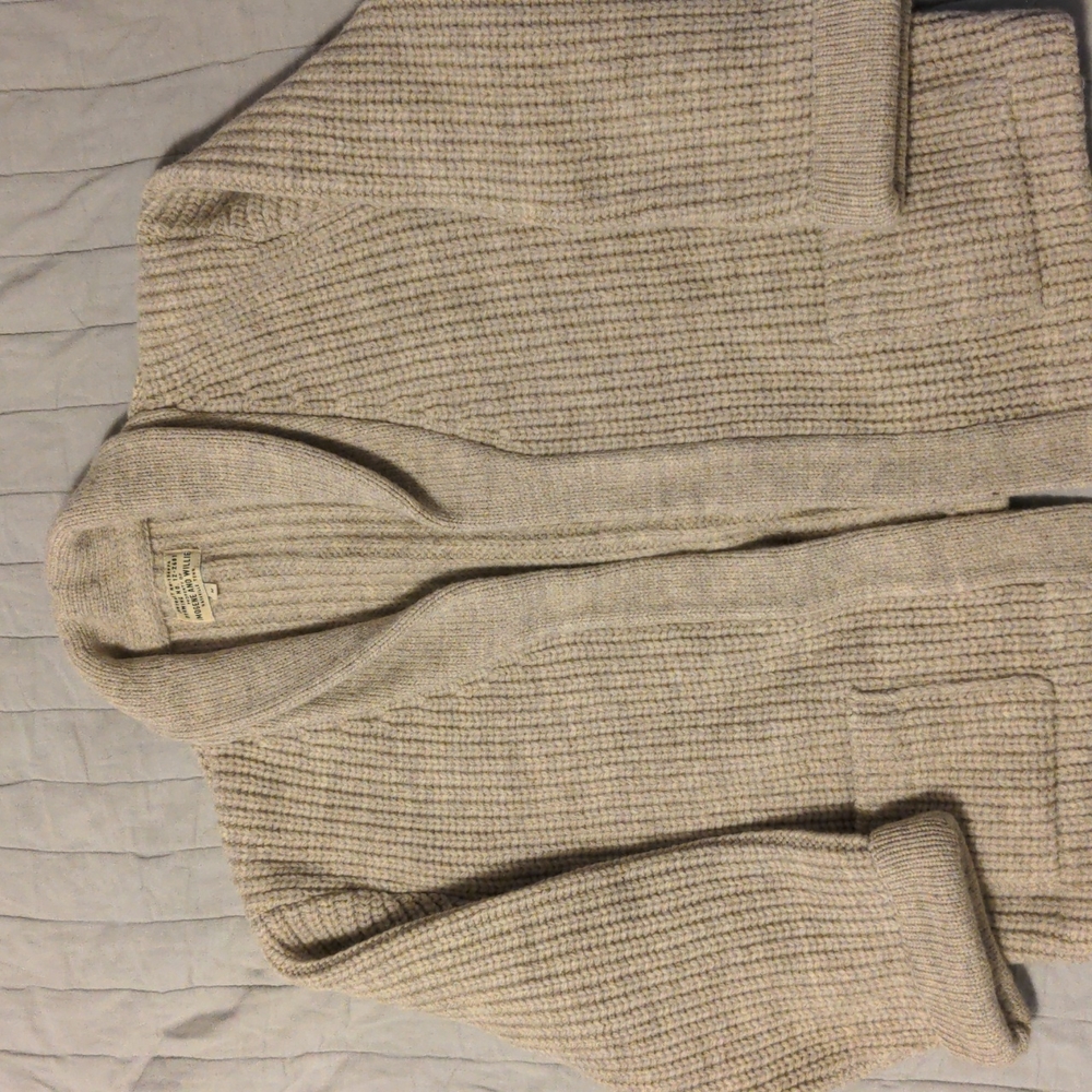 Imogene & Willie shawl collar open cardigan